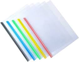 Transparent A-4 Stic Folder (Pack of 10 Nos)
